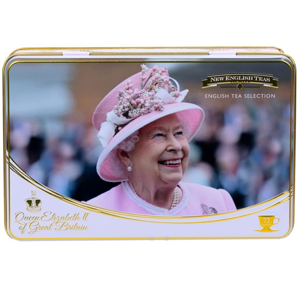 New English Teas Queen Elizabeth II Tin from 2022